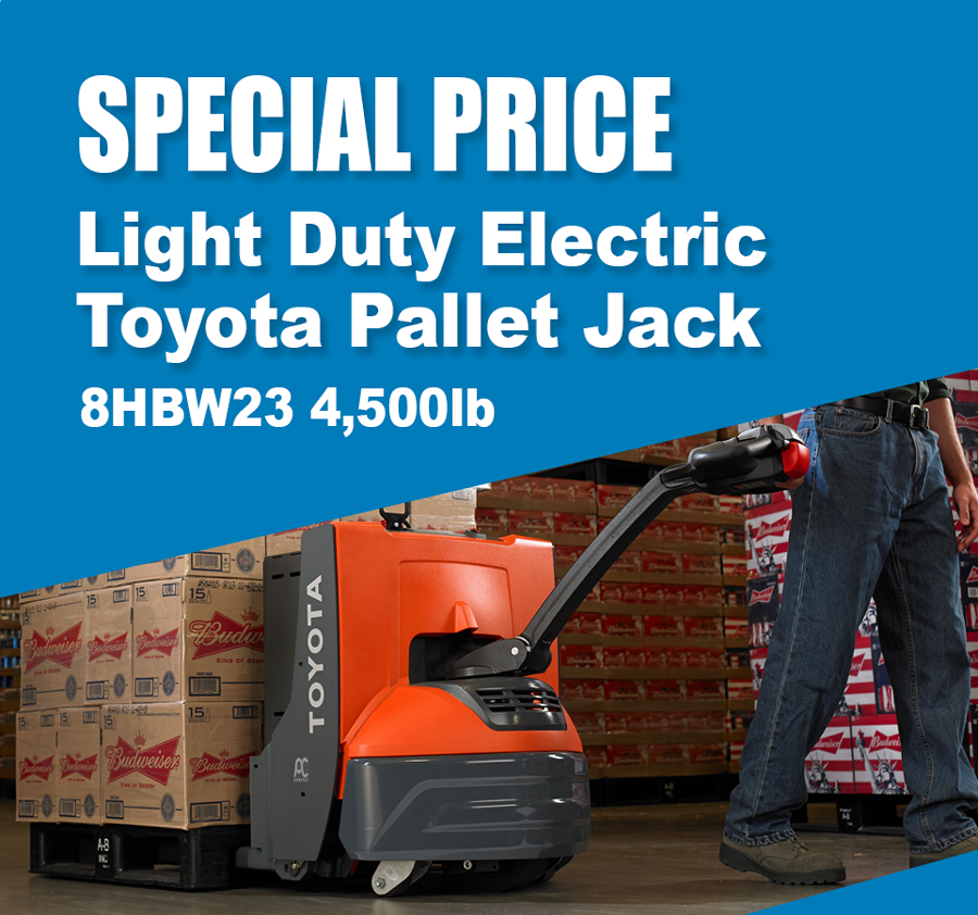 Toyota Walkie Pallet Jack 8HBW23 4,500lb